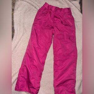 Gap kids hot pink  ski pants / snow pants size 12
